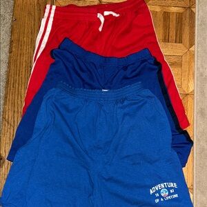 The Children's Place Kids Shorts Set - Red, Navy, Blue